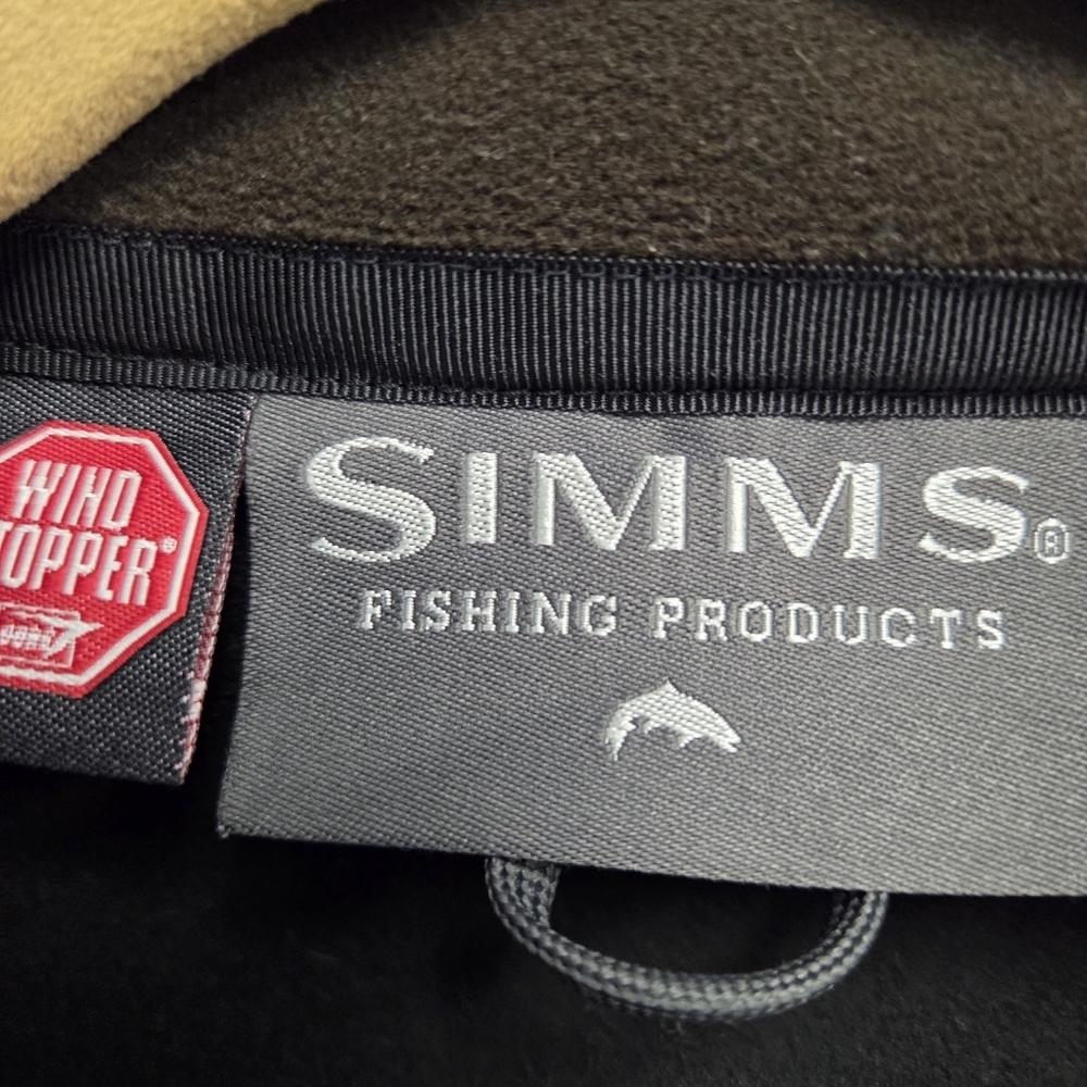 Simms Windstopper Mens Brown Fleece Jacket Size Small - Picture 6 of 7